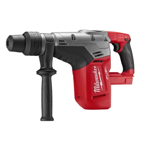 Milwaukee M18 FUEL 18-Volt Lithium-Ion Brushless Cordless 1-9/16 in. SDS-Max Rotary Hammer W/ M18 FUEL Grinder