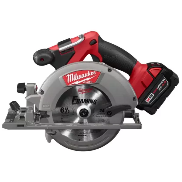 Milwaukee M18 FUEL 18-Volt Lithium-Ion Brushless Cordless Combo Kit (7-Tool) with  M18 FUEL Compact Bandsaw