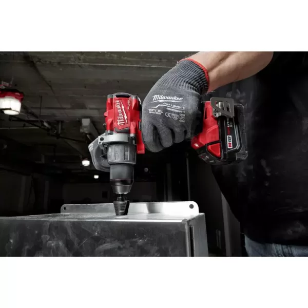 Milwaukee M18 FUEL 18-Volt Lithium-Ion Brushless Cordless Surge Impact/Hammer Drill Combo Kit with M18 FUEL Handheld Blower