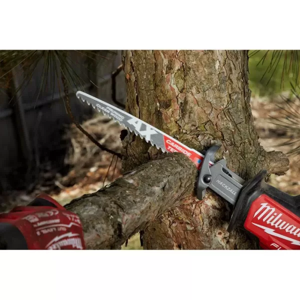 Milwaukee 6 in. 3 TPI Pruning Carbide Teeth Wood Cutting SAWZALL Reciprocating Saw Blade (3-Pack)