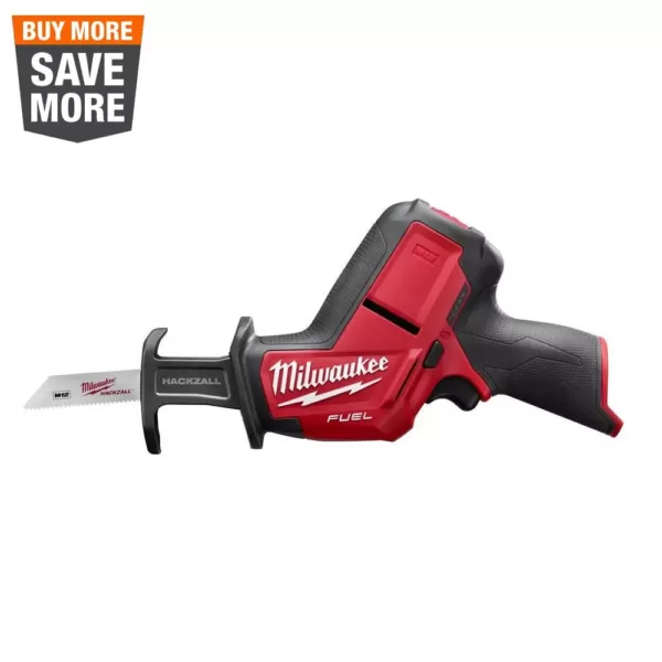 Milwaukee M12 FUEL 12-Volt Lithium-Ion Brushless Cordless HACKZALL Reciprocating Saw (Tool-Only)