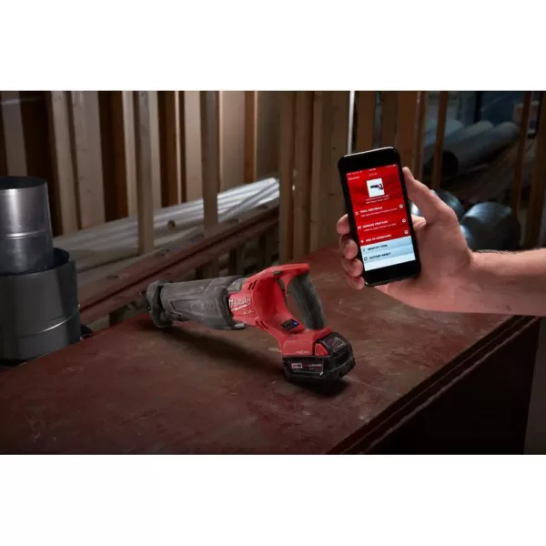 Milwaukee M18 FUEL ONE-KEY 18-Volt Lithium-Ion Brushless Cordless SAWZALL Reciprocating Saw (Tool-Only)