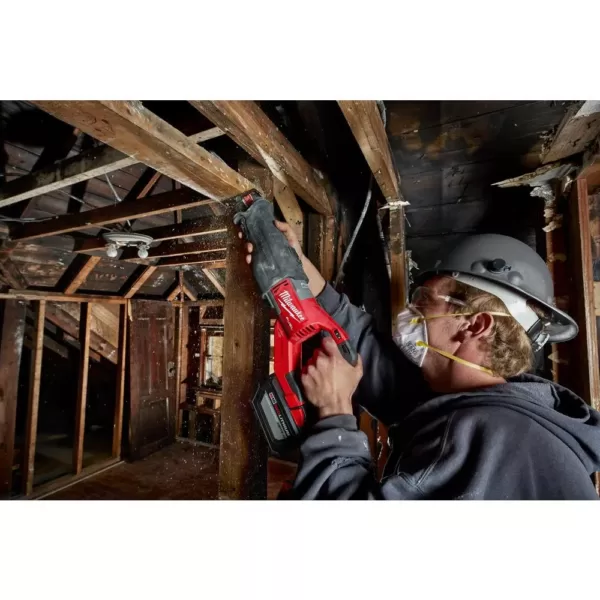 Milwaukee M18 Fuel 18-Volt Lithium-Ion Brushless Cordless Super Sawzall Orbital Reciprocating Saw (Tool-Only)