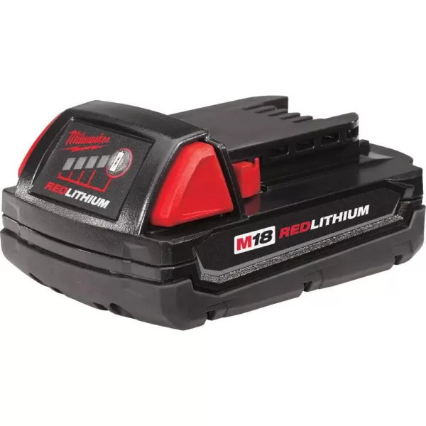 Milwaukee M18 18-Volt Lithium-Ion Cordless 3/8 in. Right Angle Drill Kit W/(1) 1.5Ah Batteries, Charger, Hard Case