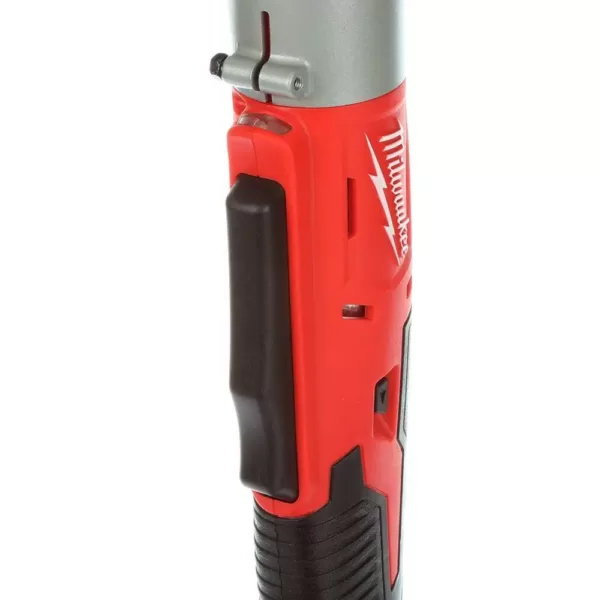 Milwaukee M18 18-Volt Lithium-Ion Cordless 1/4 in. 2-Speed Right Angle Impact Driver Kit w/(1) 1.5Ah Batteries, Charger, Hard Case