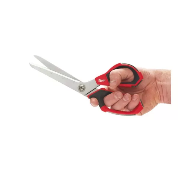 Milwaukee Jobsite Offset Scissors with Iron Carbide Blades