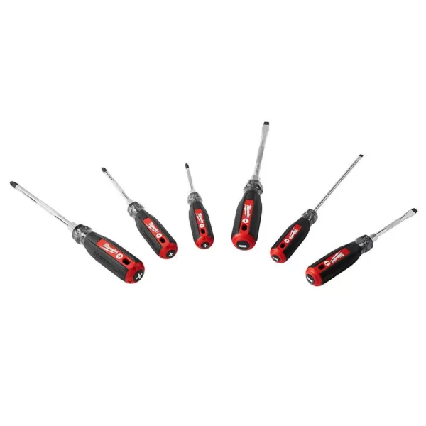 Milwaukee Screwdriver Cushion Grip Set (6-Piece)