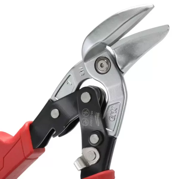 Milwaukee Left and Right Offset Aviation Snips (2-Pack)