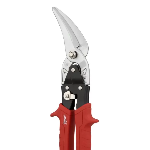 Milwaukee 11 in. Long Left-Cut Offset Snips