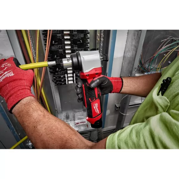 Milwaukee M18 18-Volt Lithium-Ion Cordless Cable Stripper Kit for Al THHN/XHHW Wire Cutting