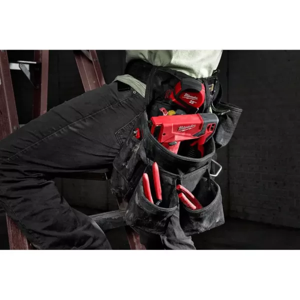 Milwaukee M12 12-Volt Lithium-Ion Cordless 3/8 in. Crown Stapler with 4.0 Ah M12 Battery