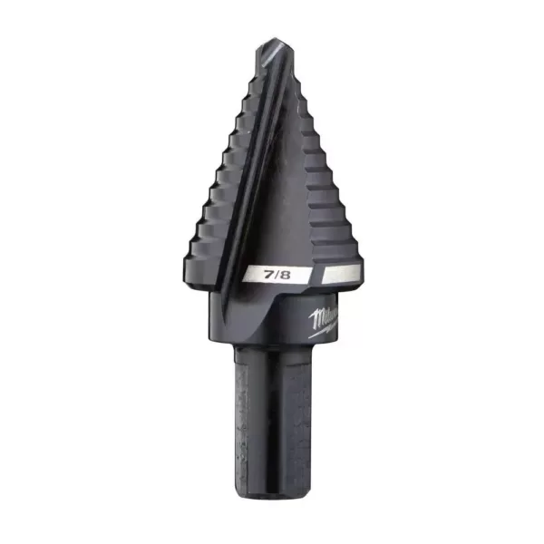 Milwaukee 7/8 in. #7 Step Black Oxide Drill Bit