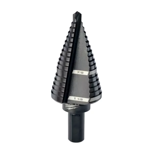 Milwaukee Black Oxide Step Drill Bit Set (6-Piece)