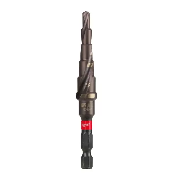 Milwaukee SHOCKWAVE Impact Duty Titanium Step Bit Kit (3-Piece)