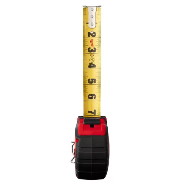 Milwaukee 35 ft. x 1.3 in. Wide Blade Tape Measure with 17 ft. Reach