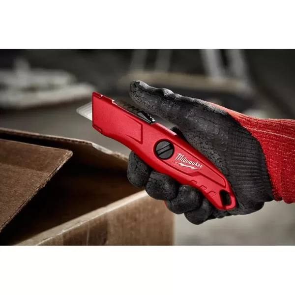 Milwaukee Self-Retracting Utility Knife with Carton Blade