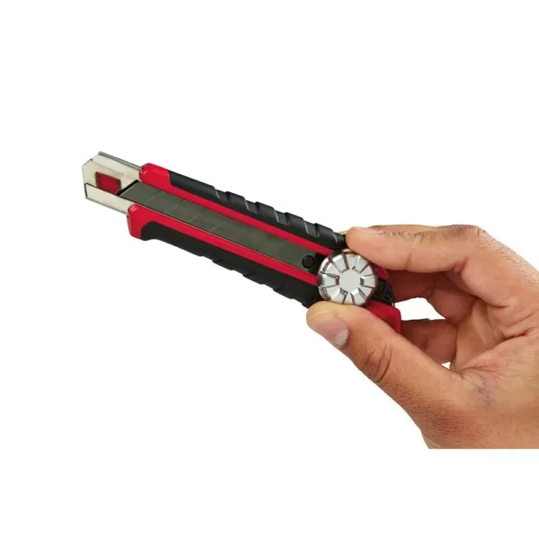 Milwaukee 25 mm Snap Off Knife with Metal Lock and Precision Cut Blade