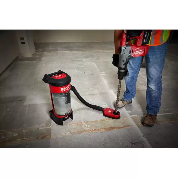 Milwaukee M18 FUEL 18-Volt Lithium-Ion Brushless 1 Gal. Cordless 3-in-1 Backpack Vacuum with Extra HEPA Filter