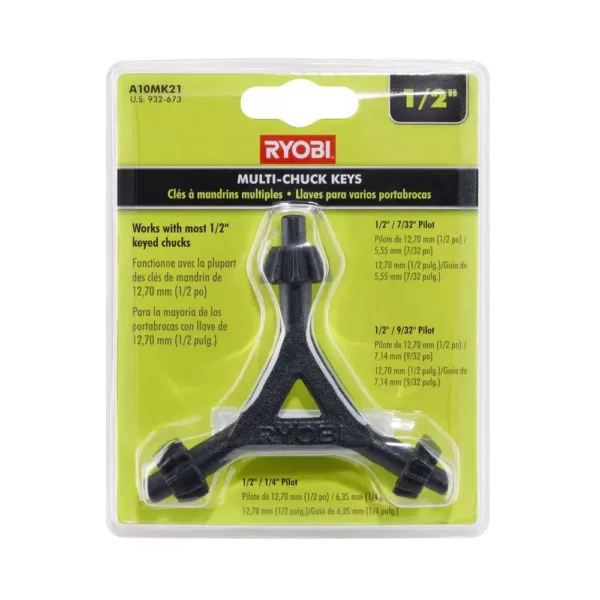 RYOBI 1/2 in. Multi-Chuck Key