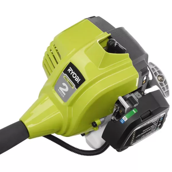 RYOBI 25 cc 2-Cycle Attachment Capable Full Crank Straight Gas Shaft String Trimmer and 25 cc Gas Jet Fan Blower