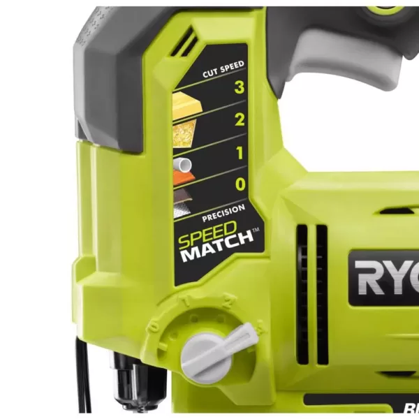 RYOBI 18-Volt ONE+ Cordless Orbital Jig Saw with 1.5 Ah Compact Lithium-Ion Battery