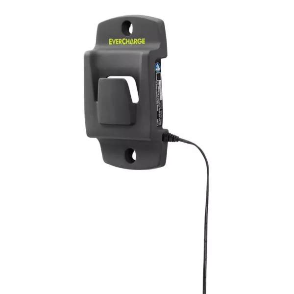 RYOBI 18-Volt ONE+ Cordless EVERCHARGE LED Area Light and Wall Mount Adaptor Charger with 2.0 Ah Battery and Charger Kit