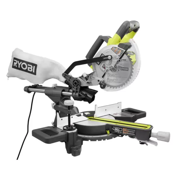 RYOBI 7-1/4 in. Compound Sliding Miter Saw