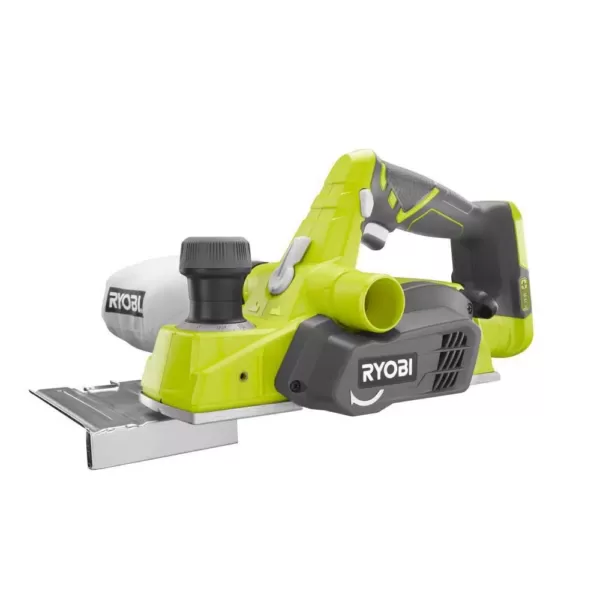 RYOBI 18-Volt ONE+ Lithium-Ion Cordless 3-1/4 in. Planer and Fixed Base Trim Router w/Tool Free Depth Adjustment (Tools Only)