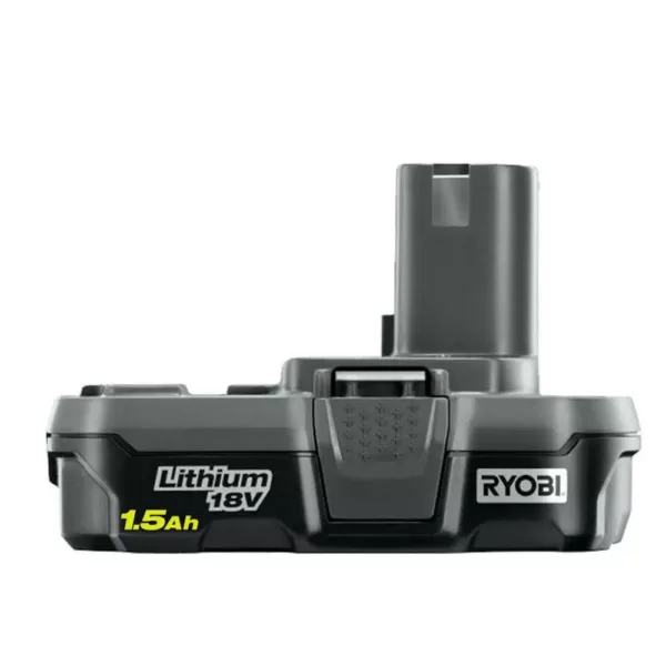 RYOBI 18-Volt ONE+ 1.5 Ah Compact Lithium-Ion Battery