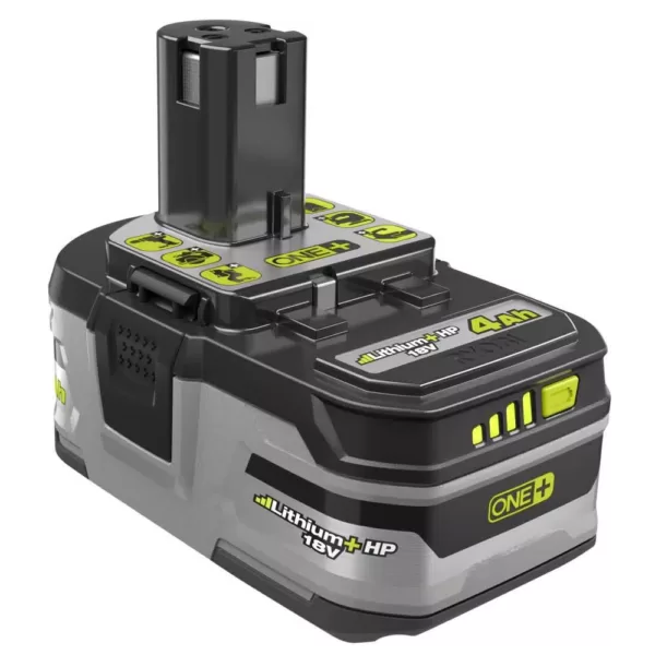 RYOBI 18-Volt ONE+ Lithium-Ion 4.0 Ah LITHIUM+ HP High Capacity Battery 3-Pack