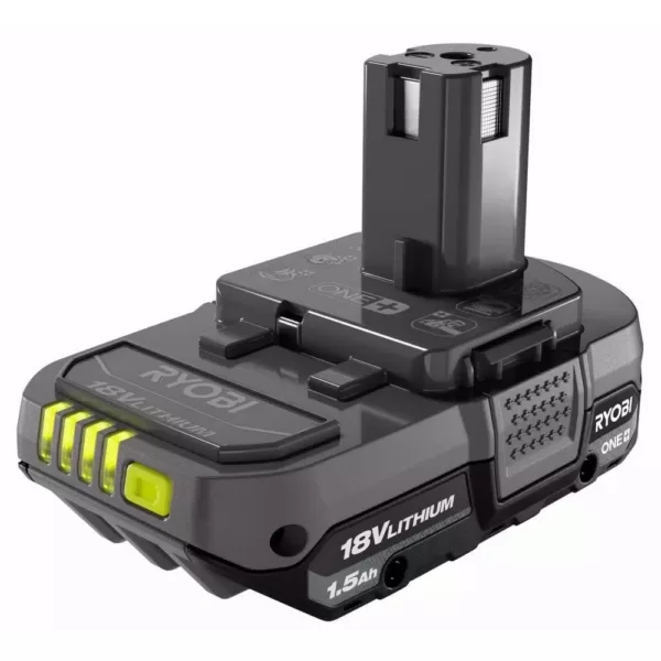 RYOBI ONE+ HP 18V Brushless Cordless Compact 1/2 in. Drill and Impact Driver Kit with (2) 1.5 Ah Batteries, Charger and Bag