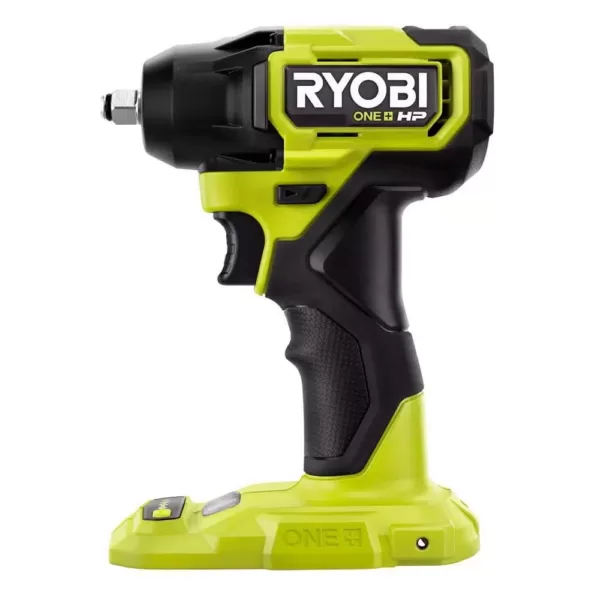 RYOBI ONE+ HP 18V Brushless Cordless Compact 2-Tool Combo Kit with One-Handed Recip Saw and 3/8 in. Impact Wrench (Tools Only)