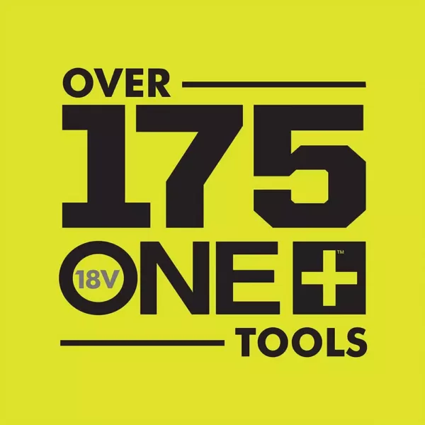 RYOBI 13 in. ONE+ 18-Volt Lithium-Ion Walk Behind Push Lawn Mower/Blower/Chainsaw/Hedge/String Trimmer Kit (5-Tool)