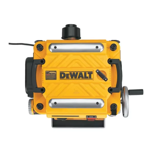 DEWALT 15 Amp 13 in. Heavy-Duty 2-Speed Thickness Planer with Knives and Tables and Planer Stand